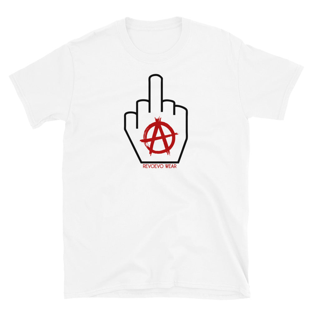 ☆FREEDOM☆ Freedom Arch Logo Semi Overfit T-Shirt White Gre Freedom (Wht) — WiseWordArtCo.